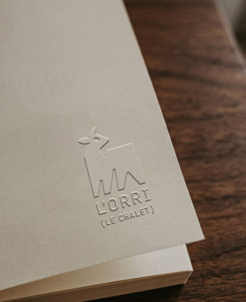 Projet L'Orri - Branding et identité, réalisés par DPAD.